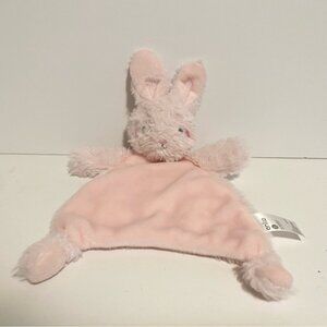 Anko Soft Pink Bunny Baby Lovey Plush Comforter Security Blanke